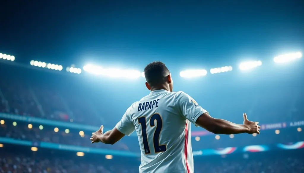 Imagen relacionada con Mbappé rendimiento Real Madrid 2025