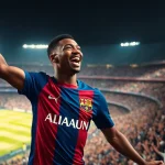 Imagen relacionada con Mbappé triplete Barcelona