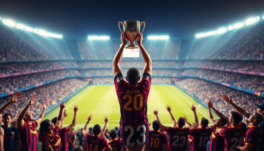 Imagen relacionada con Barça Hansi Flick campeón