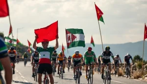 Imagen relacionada con protestas La Vuelta a España 2025
