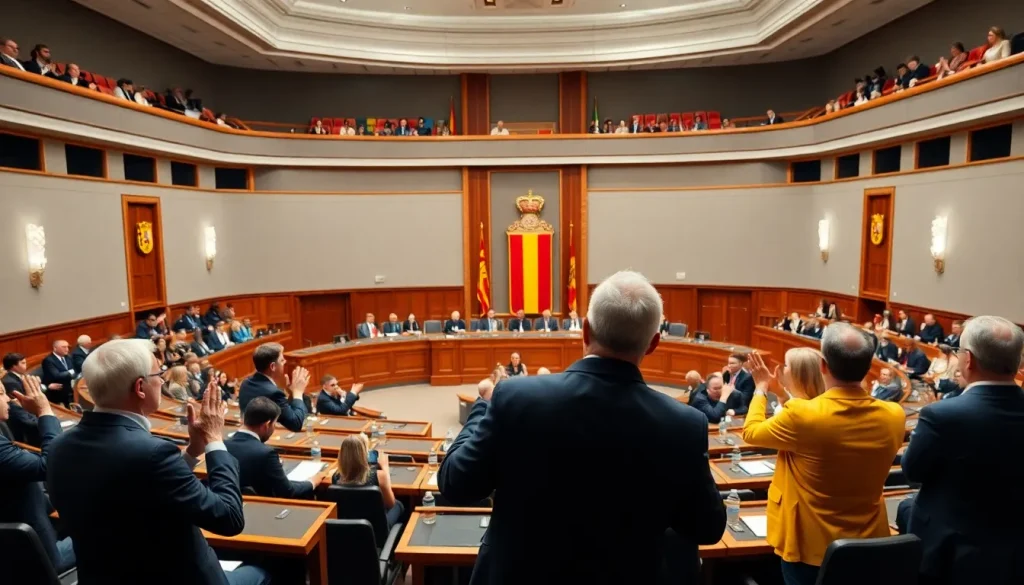 Imagen relacionada con Feijóo aplaudido Congreso