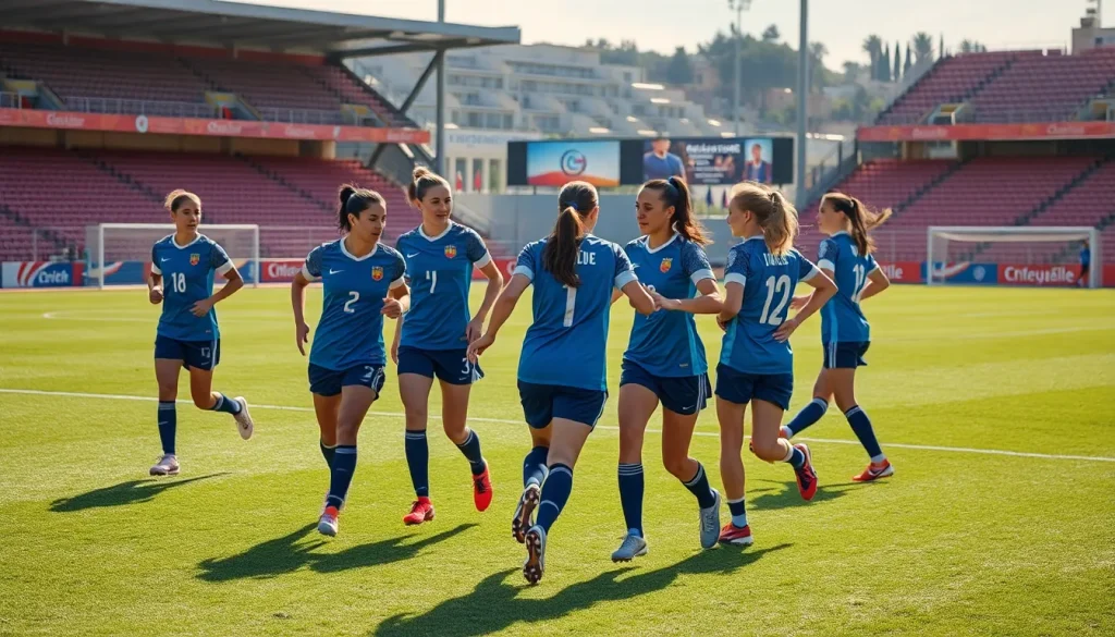 Imagen relacionada con fútbol femenino España
