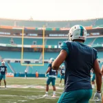 Imagen relacionada con Miami Dolphins entrenamiento España