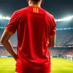 Imagen relacionada con camiseta España Mundial 2026