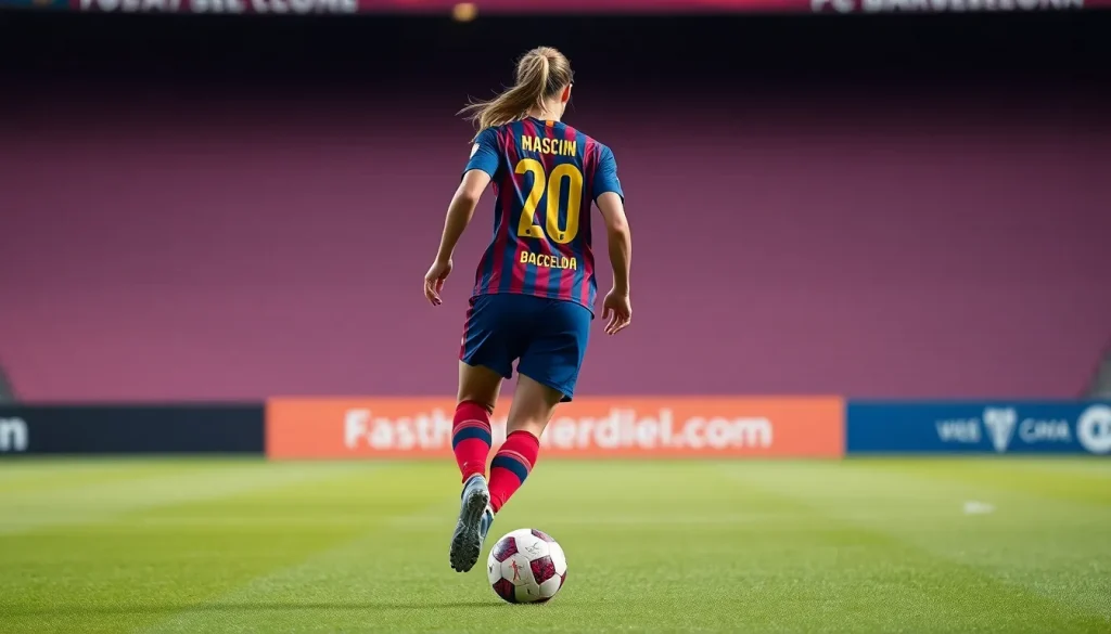 Imagen relacionada con Ewa Pajor Barcelona goles récords clásicos