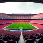 Imagen relacionada con Aforo Camp Nou 1C Gol Nord estrictos abonos Spotify Camp Nou