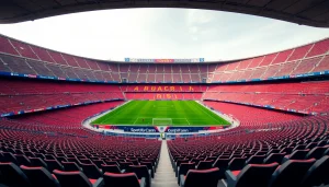 Imagen relacionada con Aforo Camp Nou 1C Gol Nord estrictos abonos Spotify Camp Nou