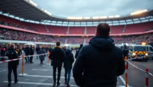 Imagen relacionada con derbi Sevilla Betis seguridad La Cartuja