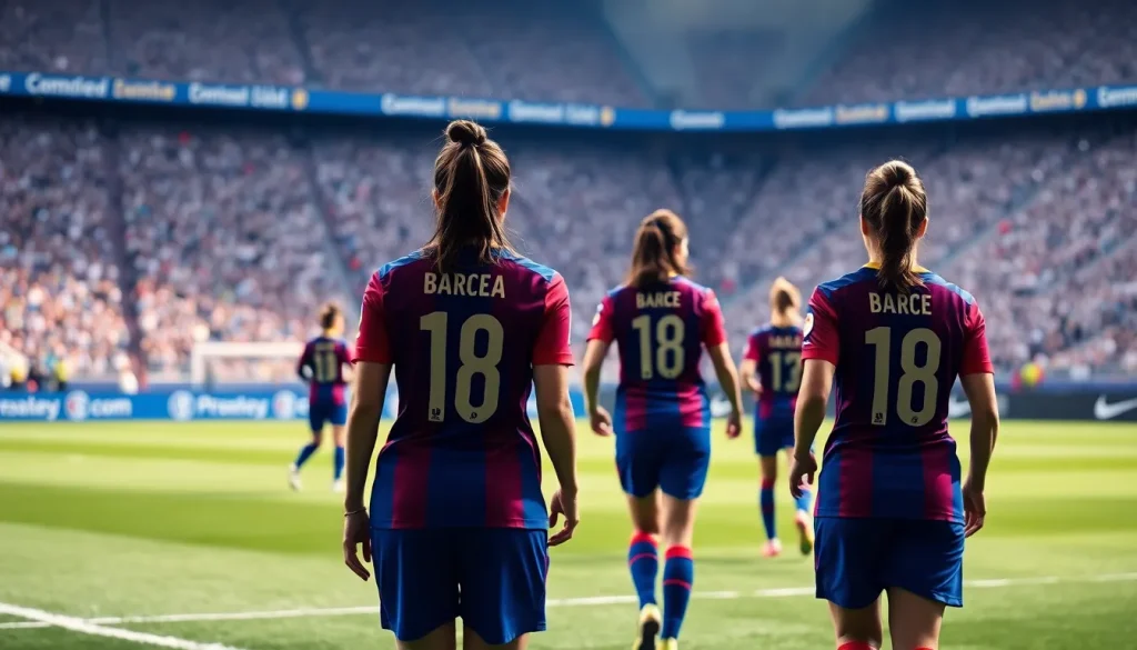 Imagen relacionada con dominancia FC Barcelona Liga F