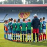 Imagen relacionada con presentación cantera fútbol San Bartolomé
