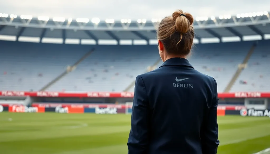 Imagen relacionada con primera mujer entrenador Bundesliga Union Berlín
