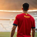 Imagen relacionada con camiseta España Mundial 2026