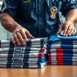 Imagen relacionada con camisetas falsificadas Mundial 2026