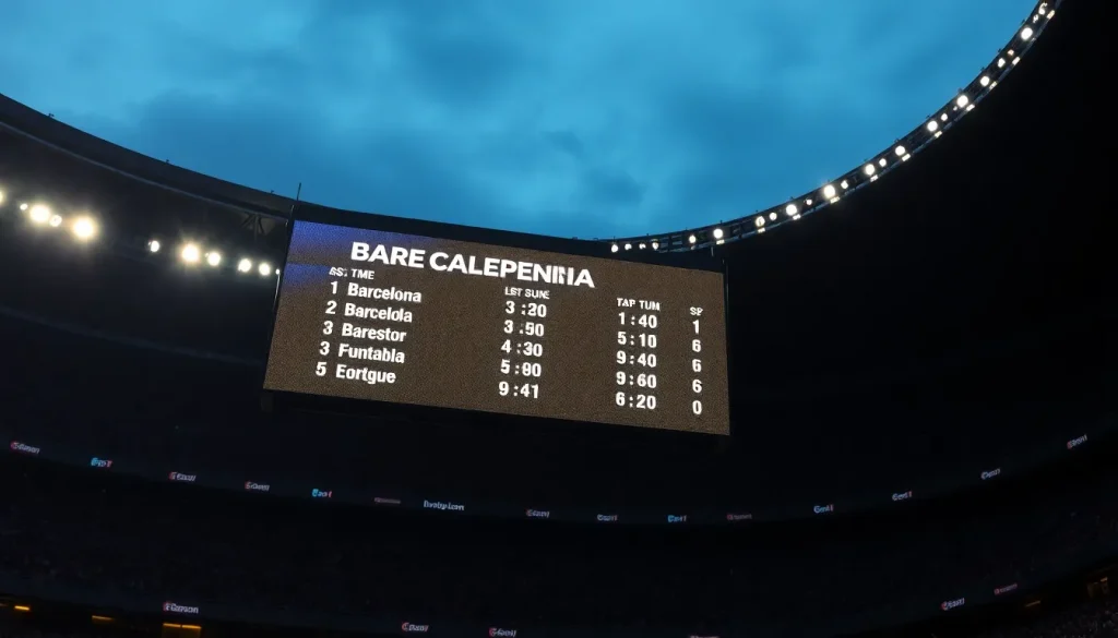 Imagen relacionada con Clasificación LaLiga jornada 6