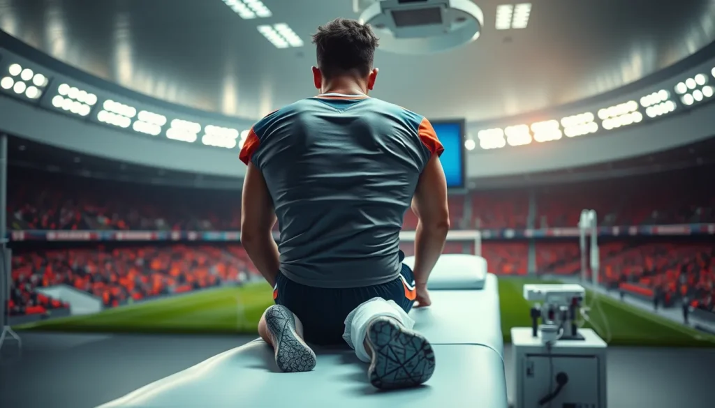 Imagen relacionada con Aubameyang lesión rodilla